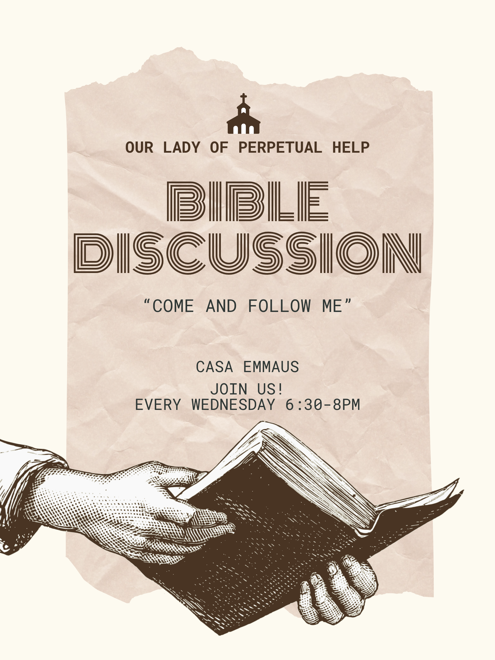 Bible Study Canceled 