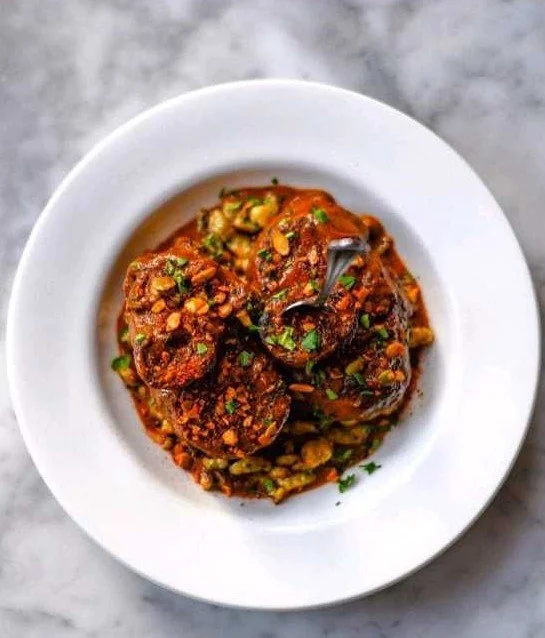 Oaxacn Mole-braised Veal Shank