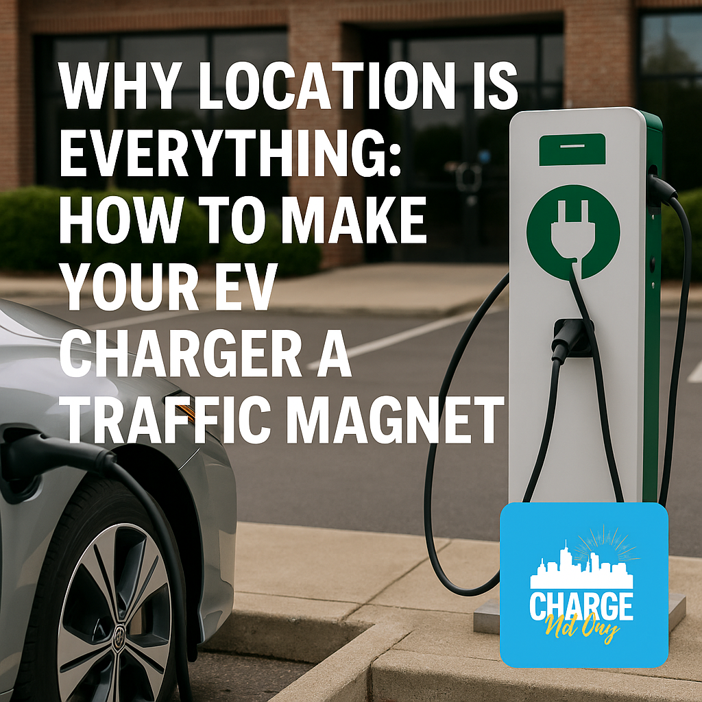 📍 Why Location Is Everything: How to Make Your EV Charger a Traffic Magnet Installing a charger is one thing — turning it into a business asset is another