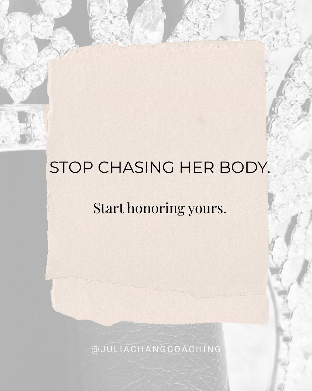 Stop shrinking.
Stop striving.
Start stewarding the body God gave you. 👑

You don&rsquo;t need a certain look to be confident on stage.
You need peace in the body God formed.

👑 DM me your pageant date for a FREE Stage-Ready Fitness &amp; Nutrition