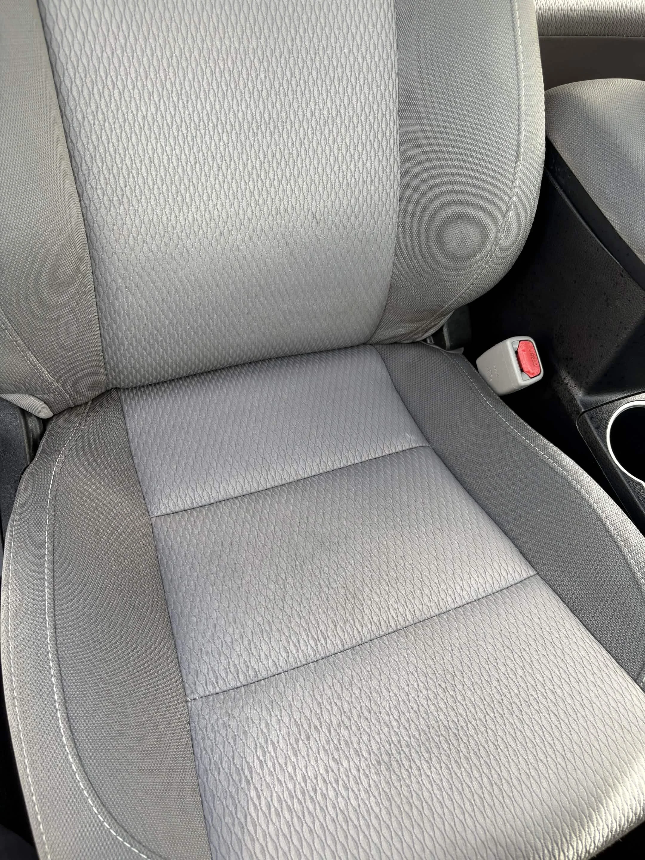 clean passenger seat