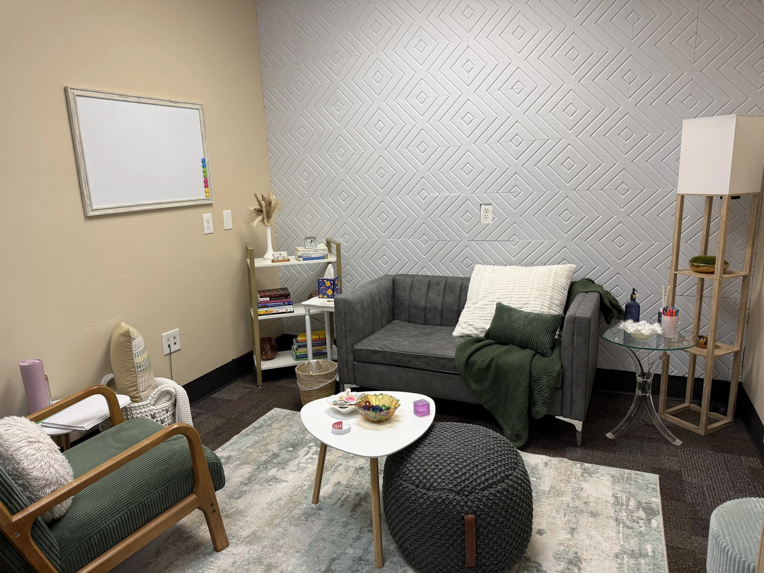 Cozy EMDR therapy office at Untangled Therapy in Scottsdale, AZ