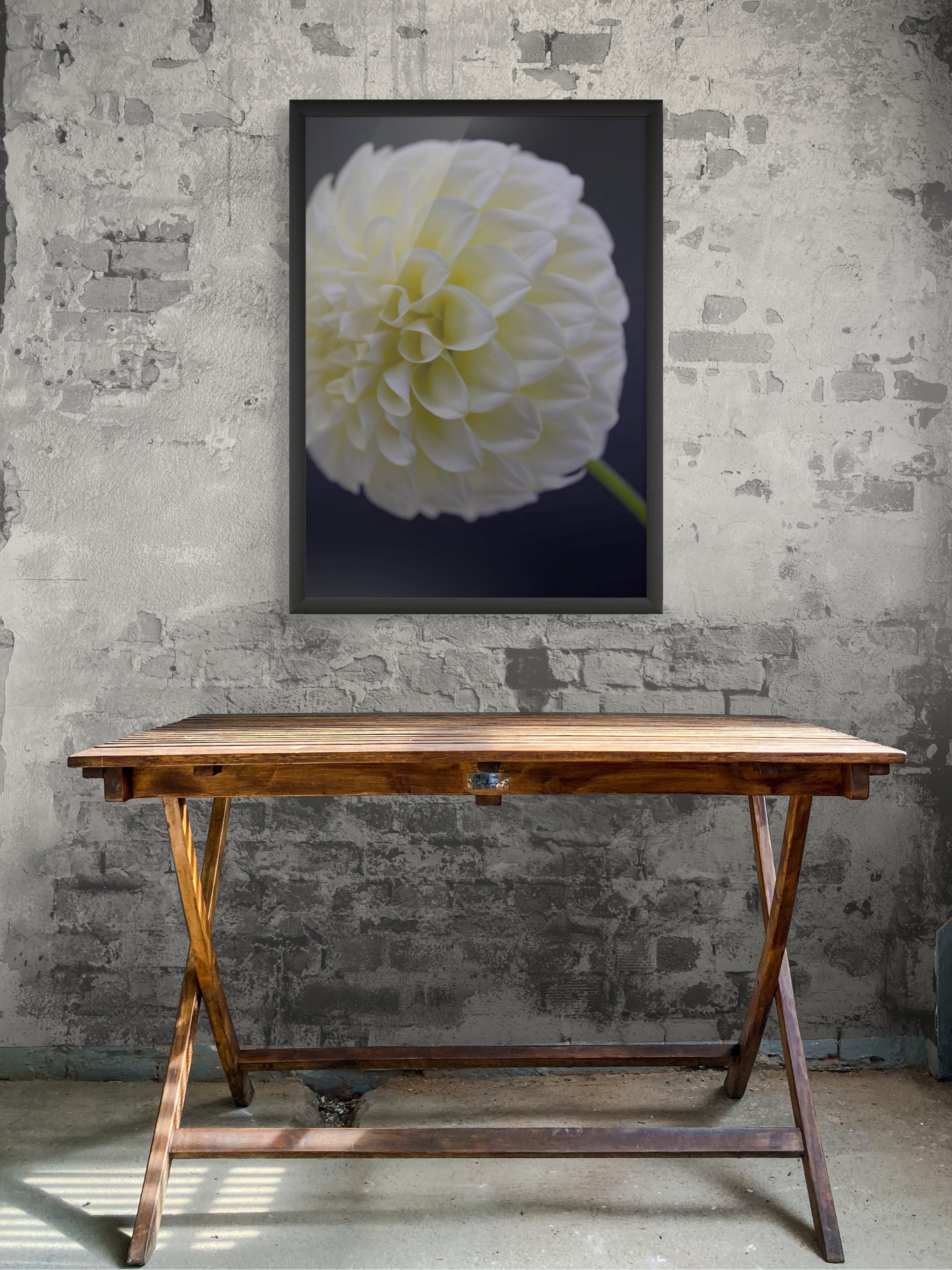 lemonade floral fine art framed print by northern exposure supply co