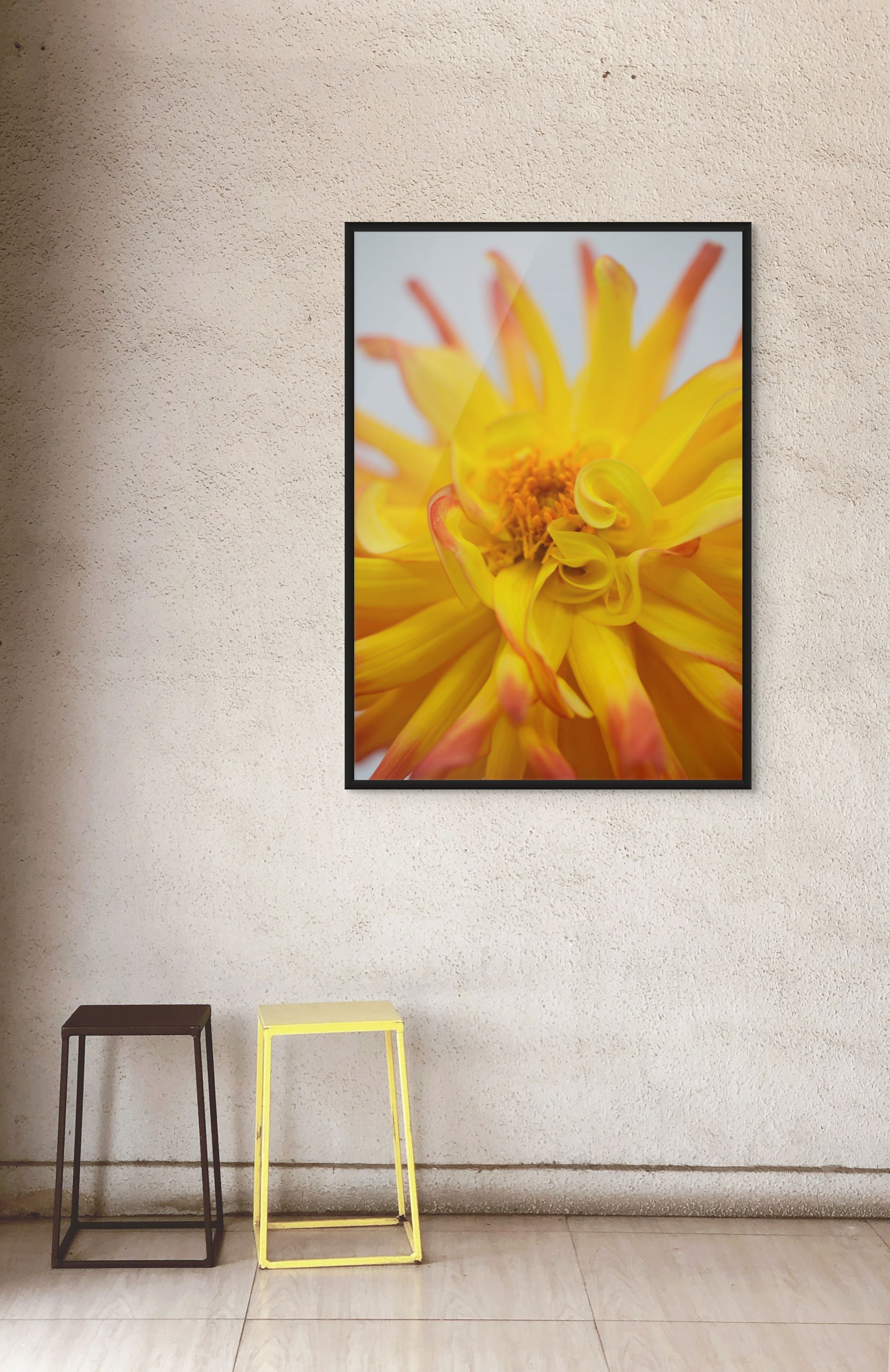 Black timber frame option northern exposure supply co firecracker 2.0 fine art print