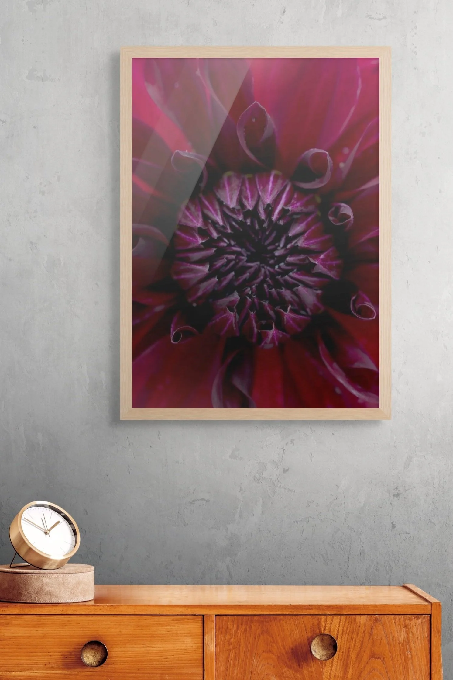 floral photographic fine art framed print by northern exposure supply co