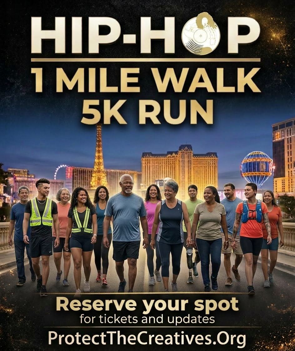 Reserve Your Spot! Hip~Hop 5K and/or 1 Mile walk
