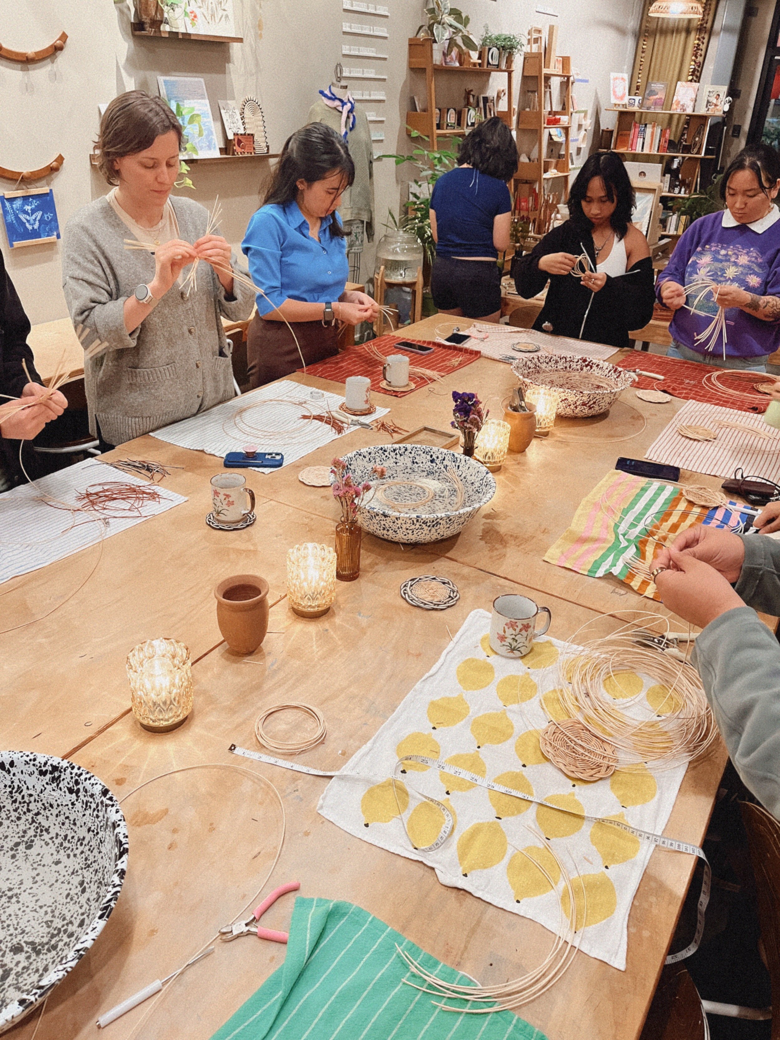 Woven Tea Coaster Workshop