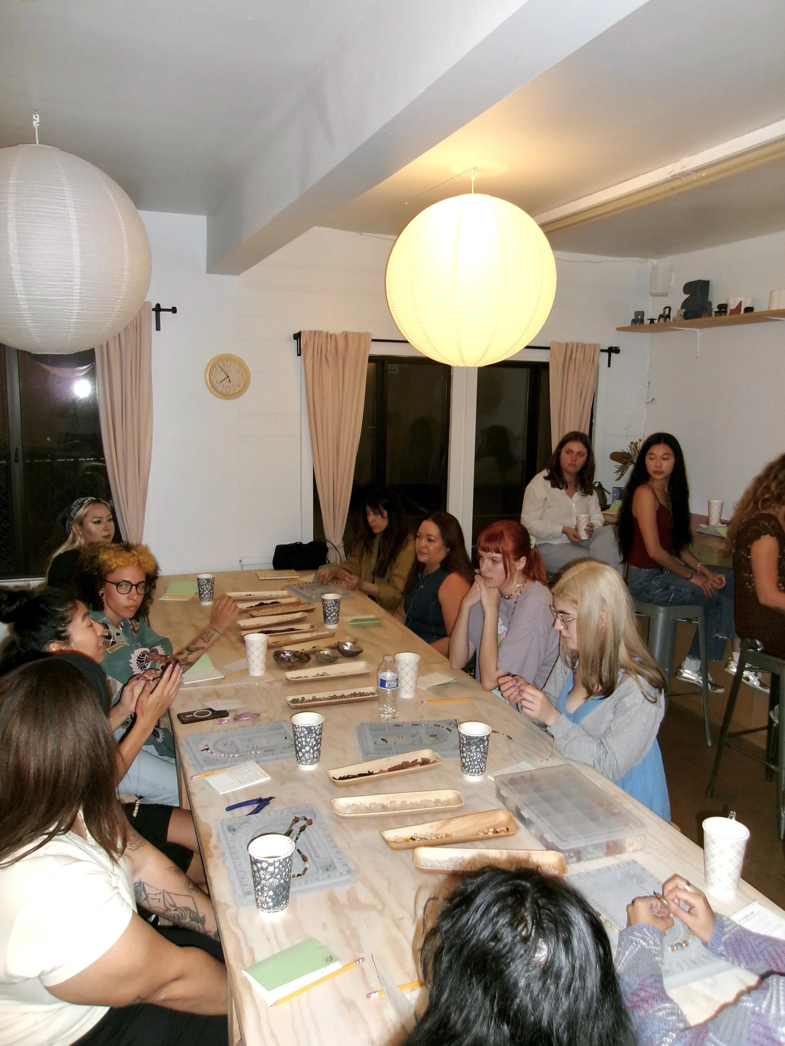 Craft + Yap : An intentional conversation and crafting night with tea
