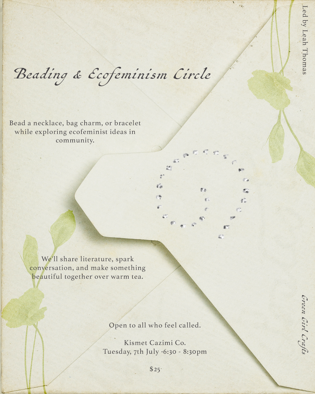 Beading and Ecofeminism Circle