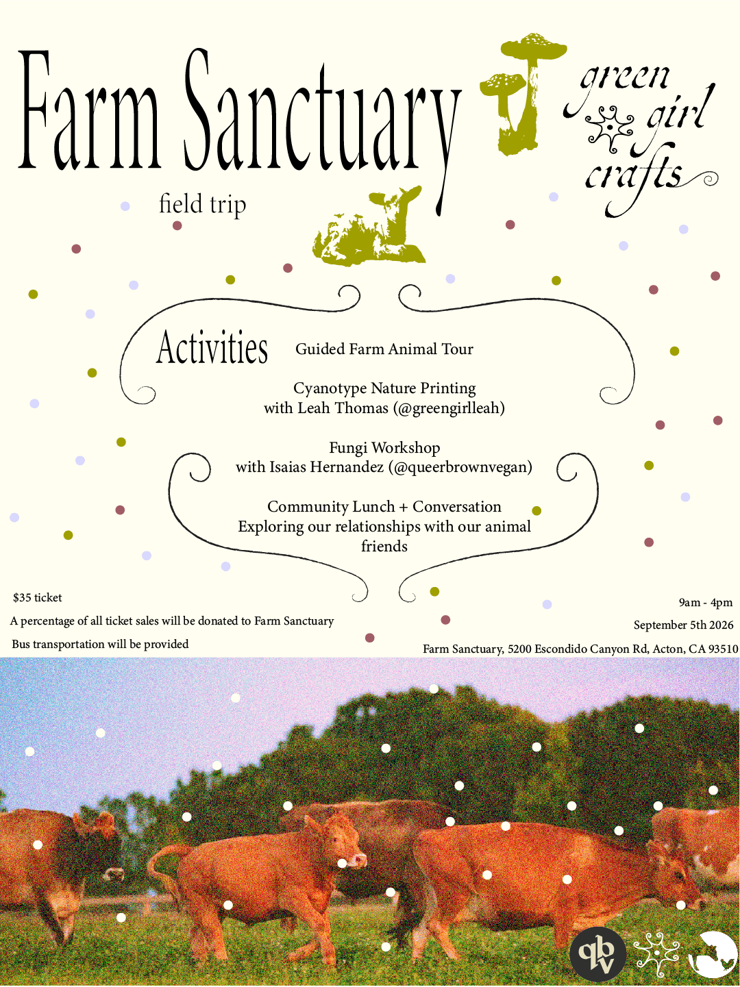 Farm Sanctuary Field Trip