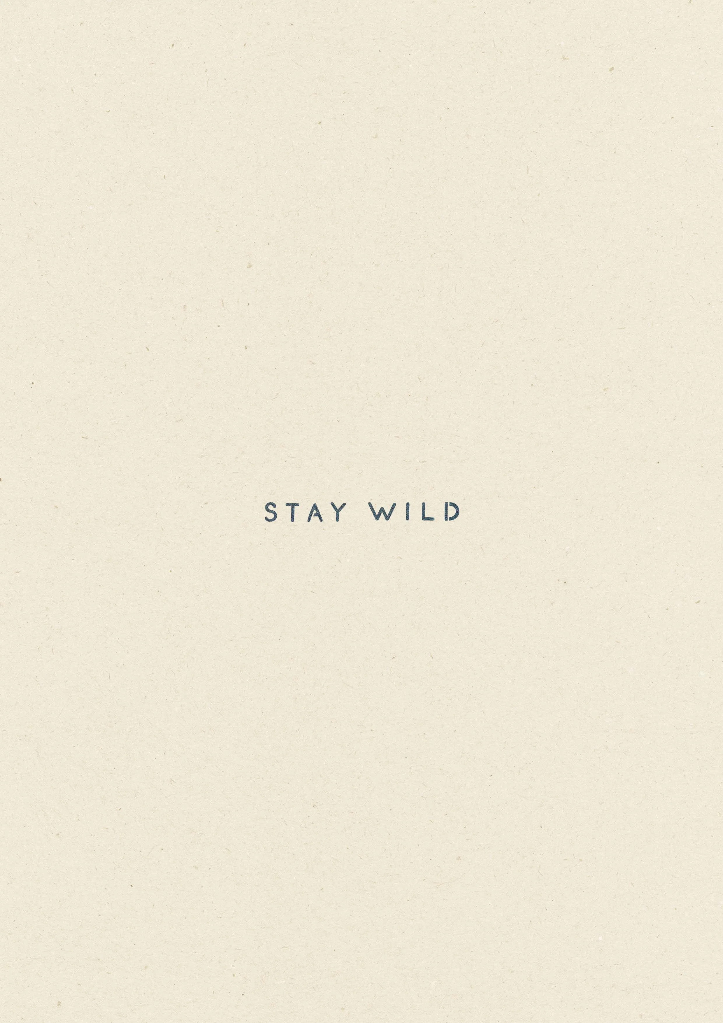 Stay wild • 272