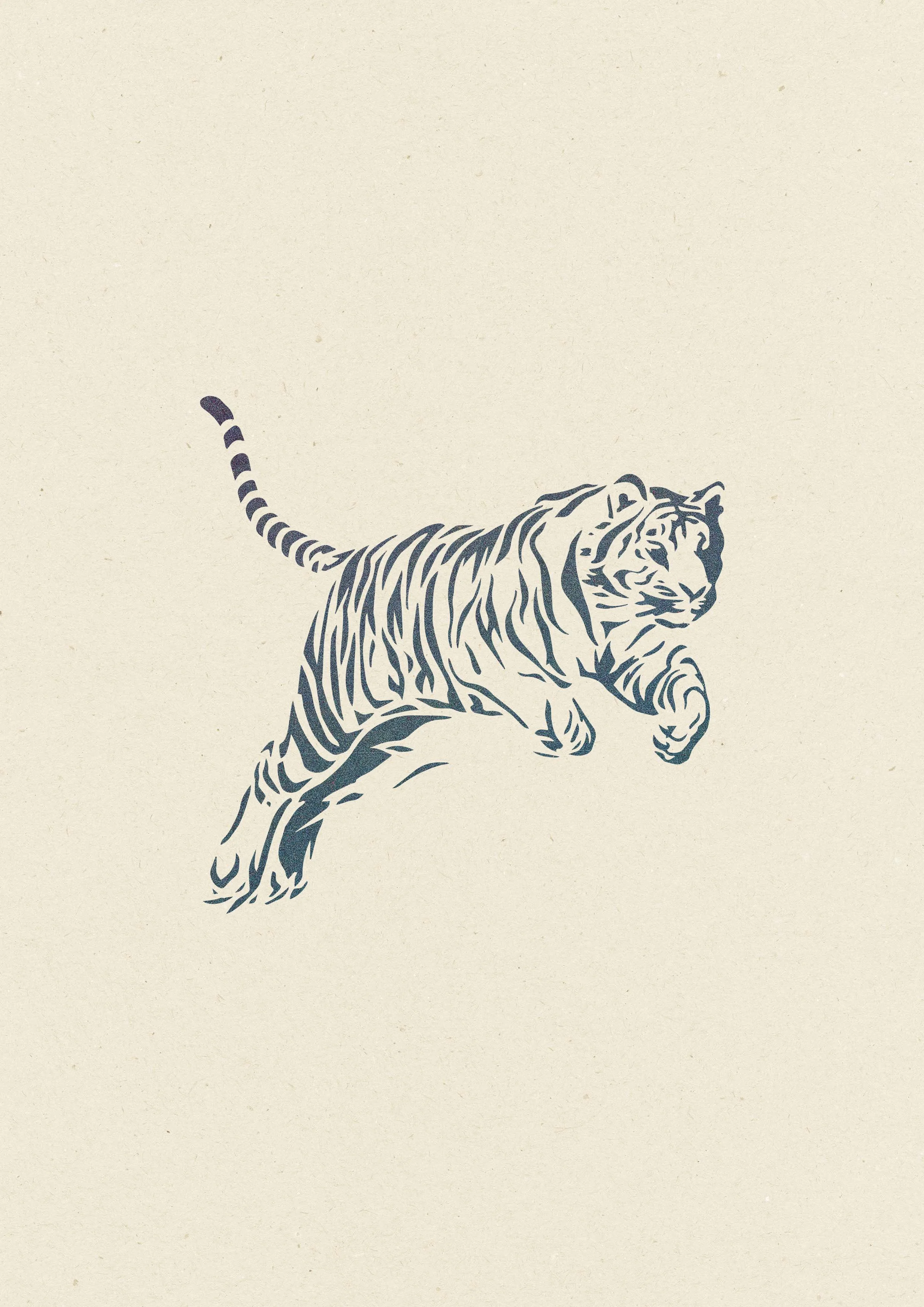 Tigre sautant • 301