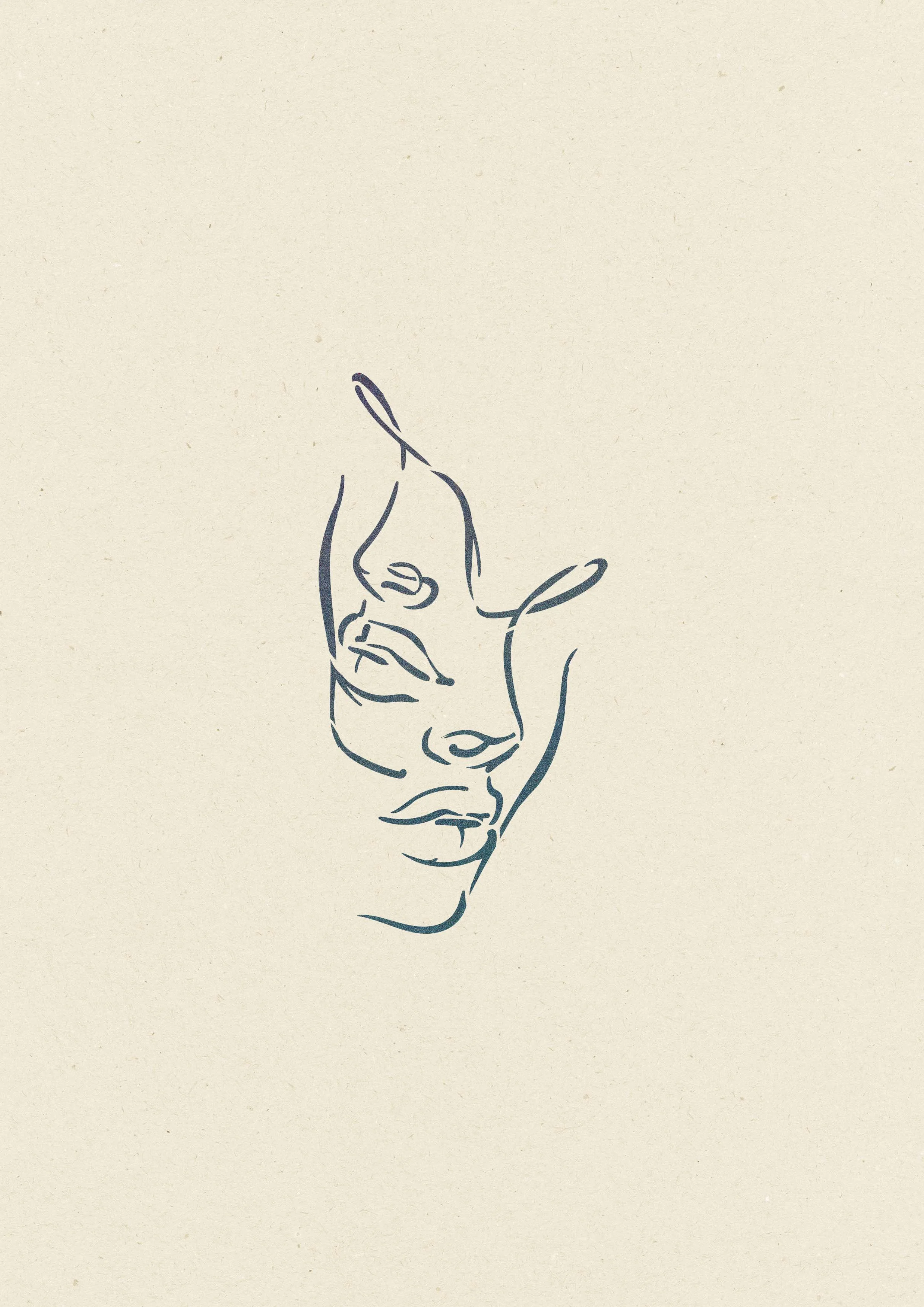 Visages lignes • 267