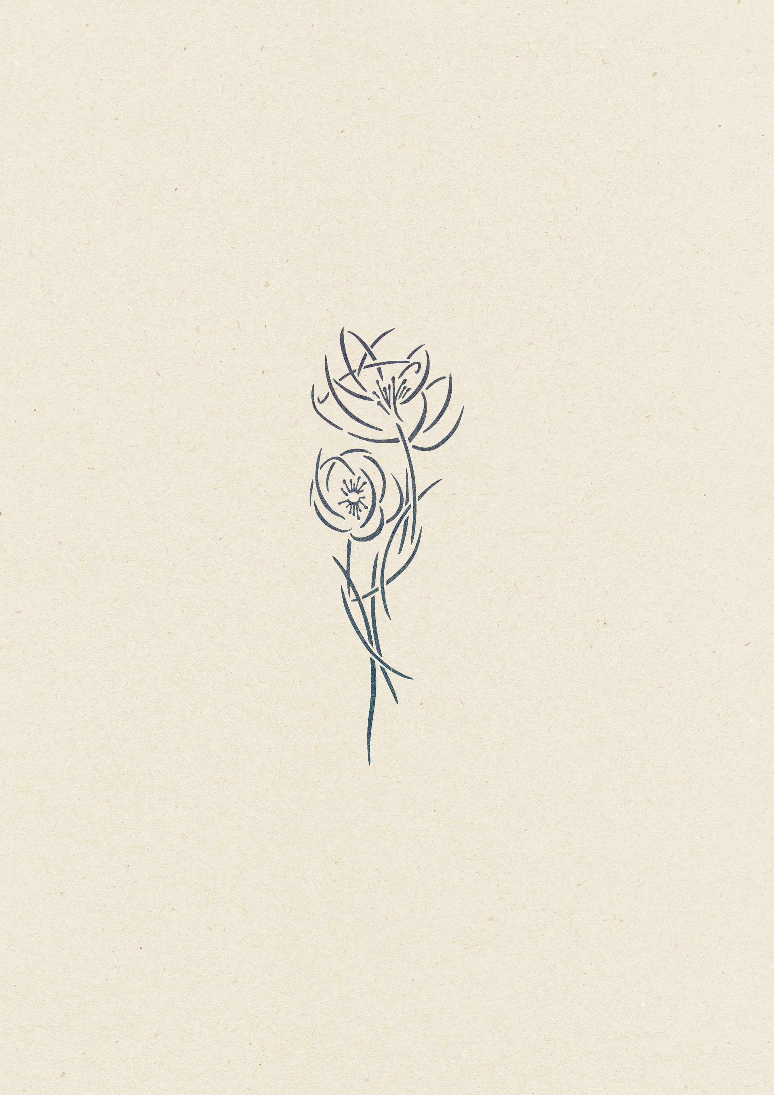 Coquelicots minimaliste • 202