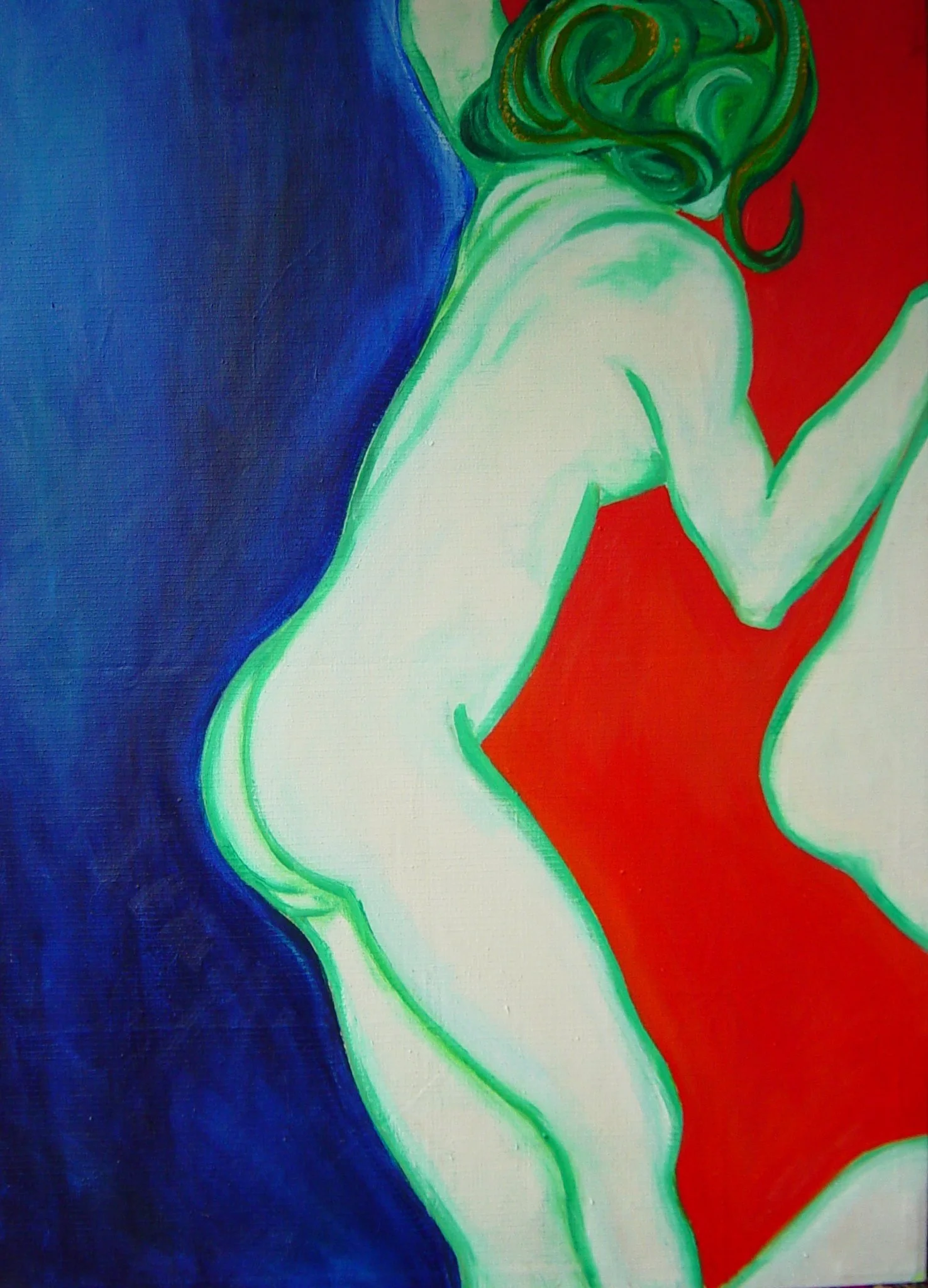 Bond.  Oil on canvas.  70 x 110.   SOLD