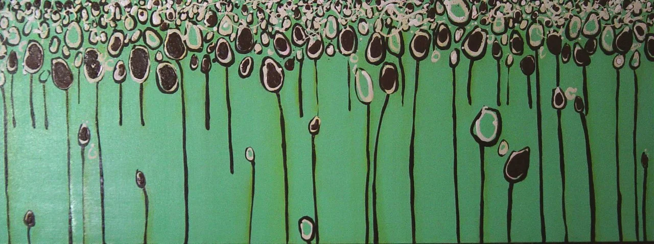 Tulipan.  Oil on canvas.  SOLD