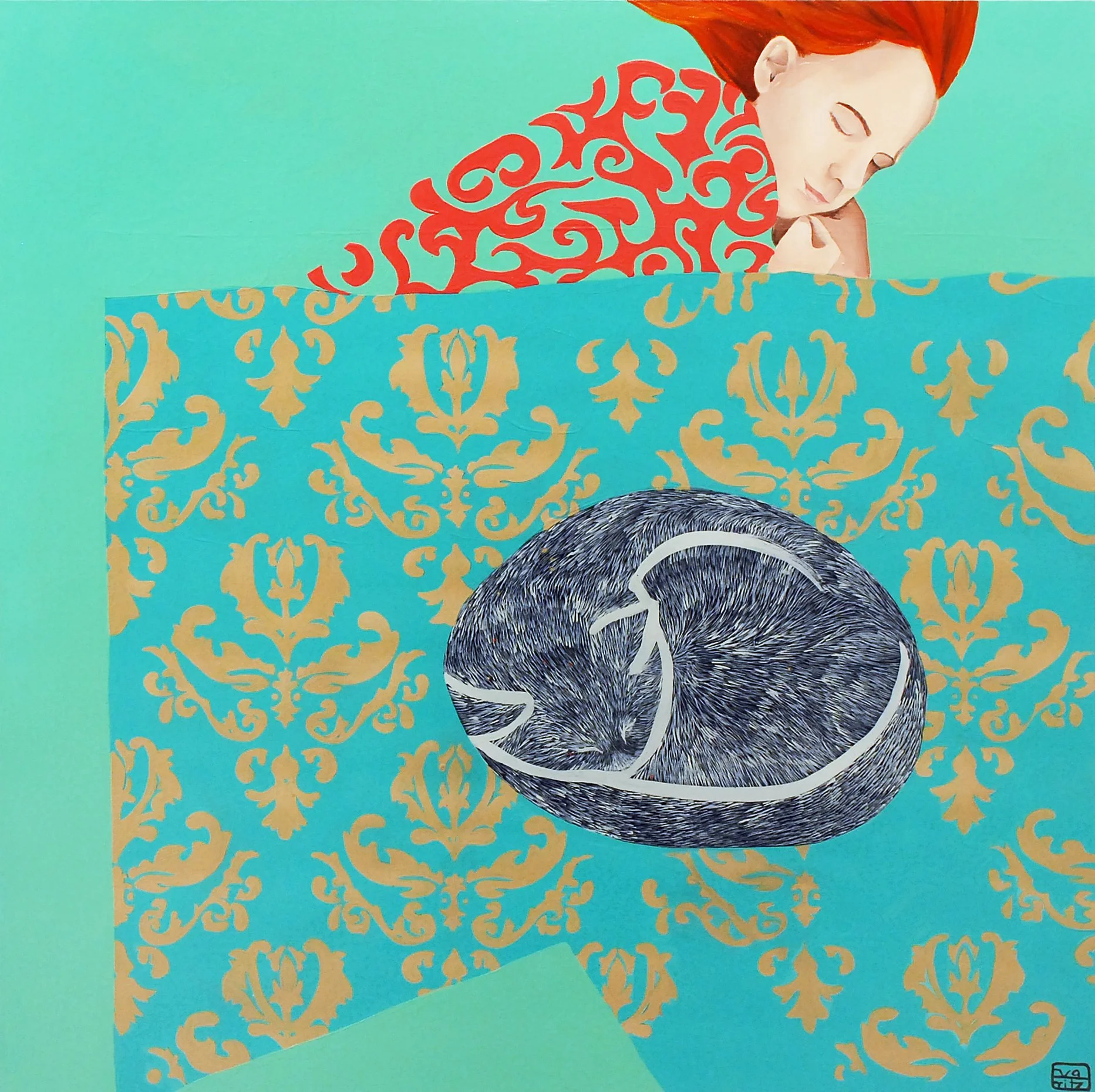 In Good Company.  Oil on Canvas.  SOLD