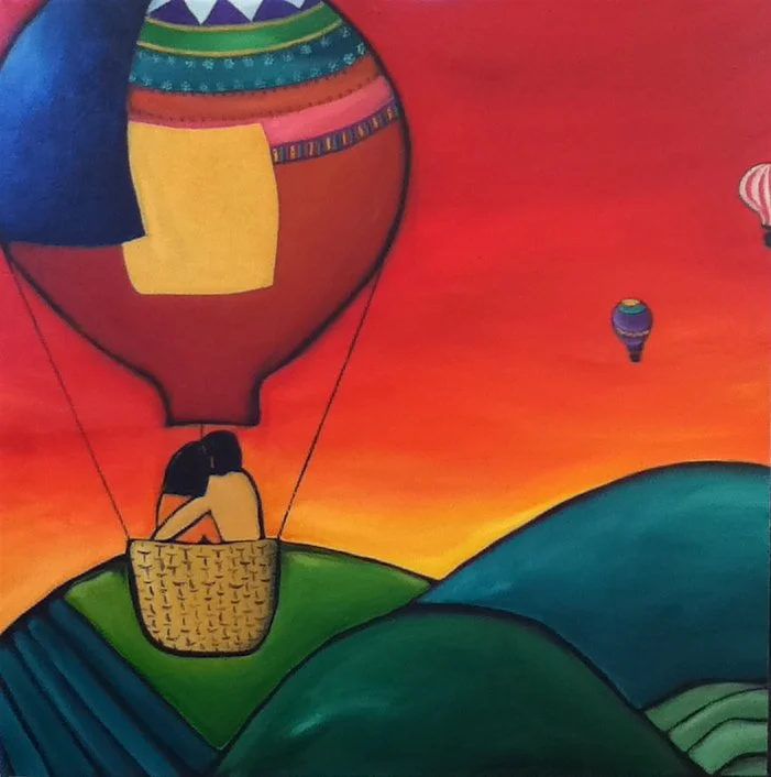 Love Above.  Oil on Canvas.  SOLD