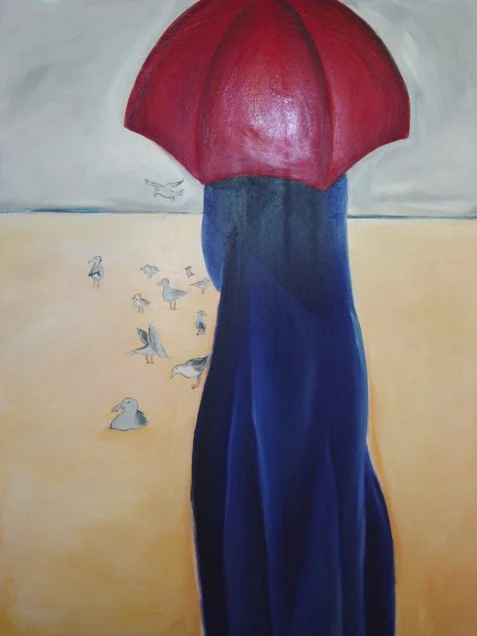 Seagulls.  Oil on Canvas.  SOLD