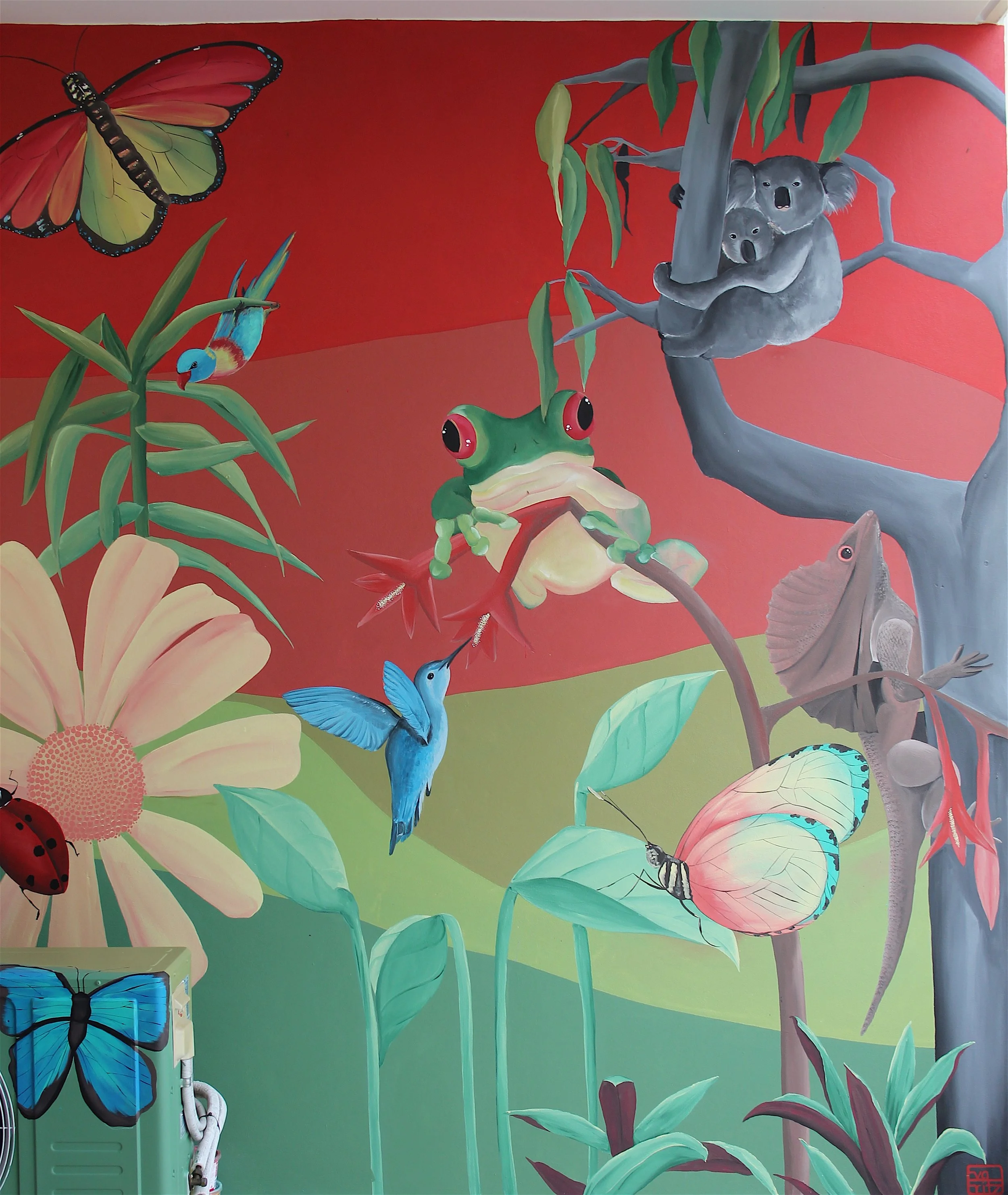 Mural - Pathways health & Research Centre