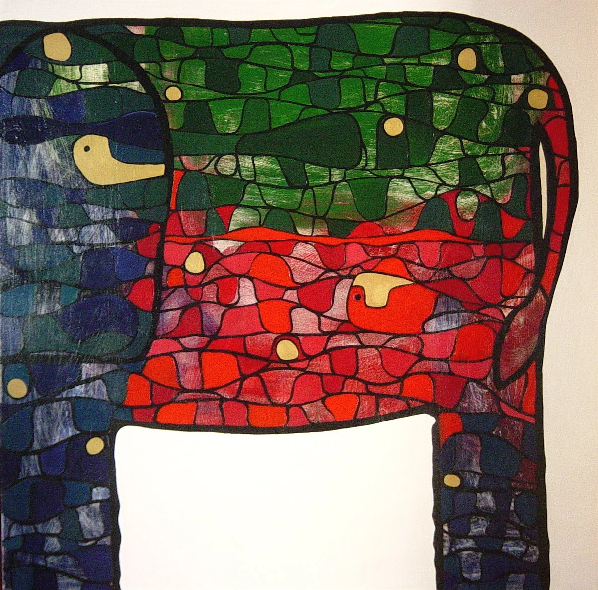 Oil on canvas.  101 x 101cm.  SOLD