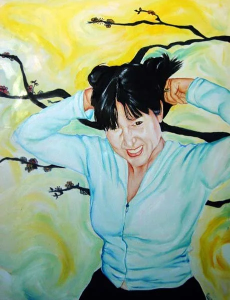 Manta Ray.  Oil on canvas.  SOLD