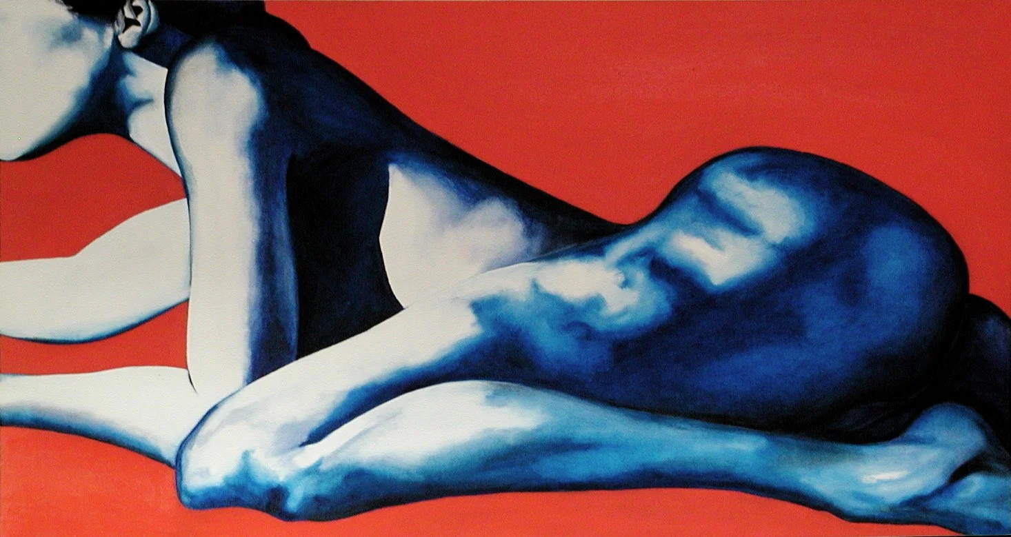 Lines.  Oil on canvas.  60 x 100.  Private collection. 