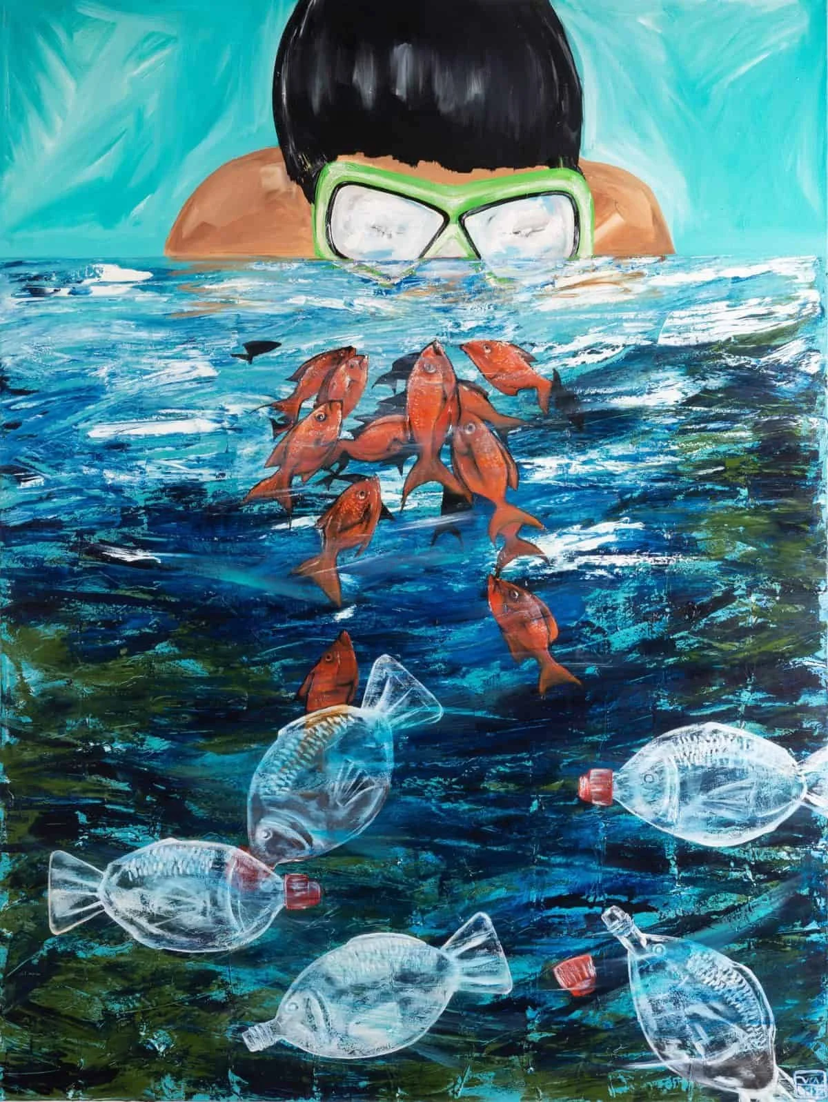 Clean Environment.  Oil on Canvas.  $500