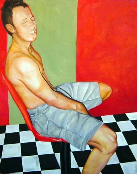 Asa Broomhall.  Oil on canvas.  SOLD