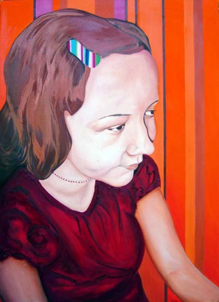 Emma Heeny.  Oil on canvas.  SOLD