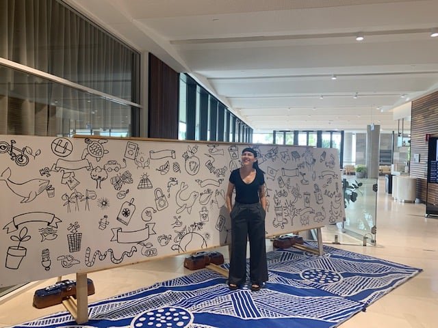 Ipswich Youth Sustainability Festival - feature wall