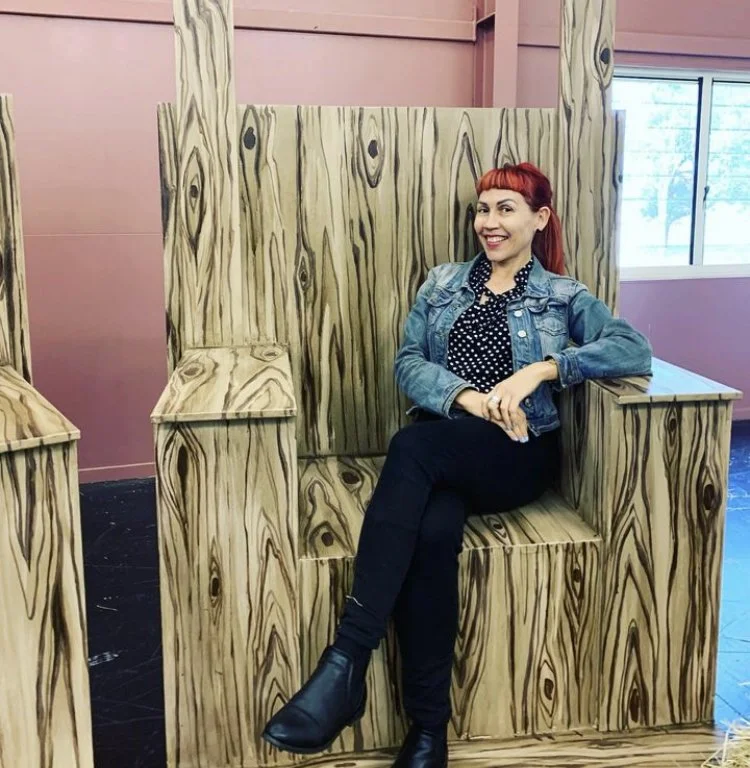 Community theatre chairs scenic