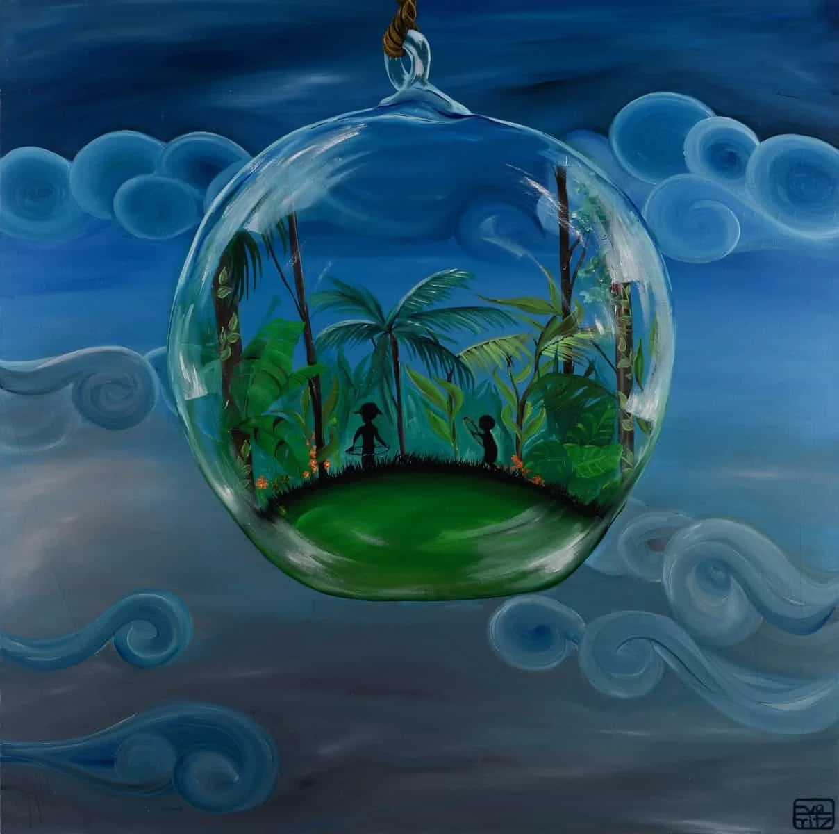 Clean Air.  Oil on Canvas.  SOLD