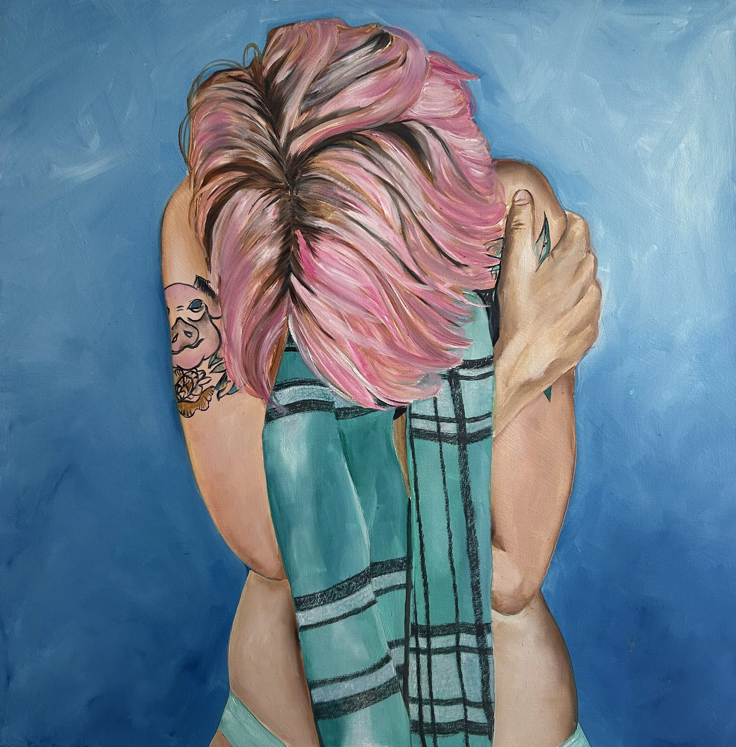 Oil on canvas. 60 x 60cm. SOLD