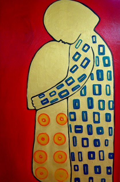 Love Knows No Shape.  Oil on Canvas.  SOLD