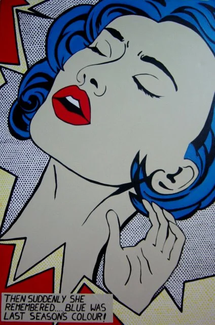 Bad Hair Day.  Acrylic on canvas.  60 x 90cm.  SOLD