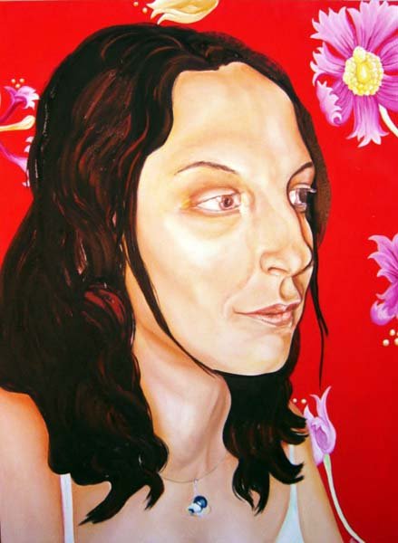 Roz.  Oil on canvas.  SOLD