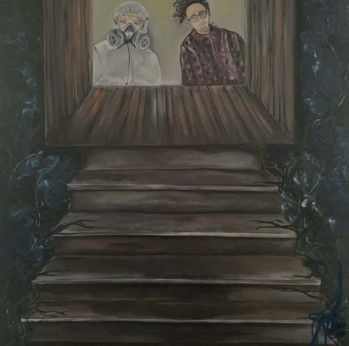 Oil on canvas - film promo commission