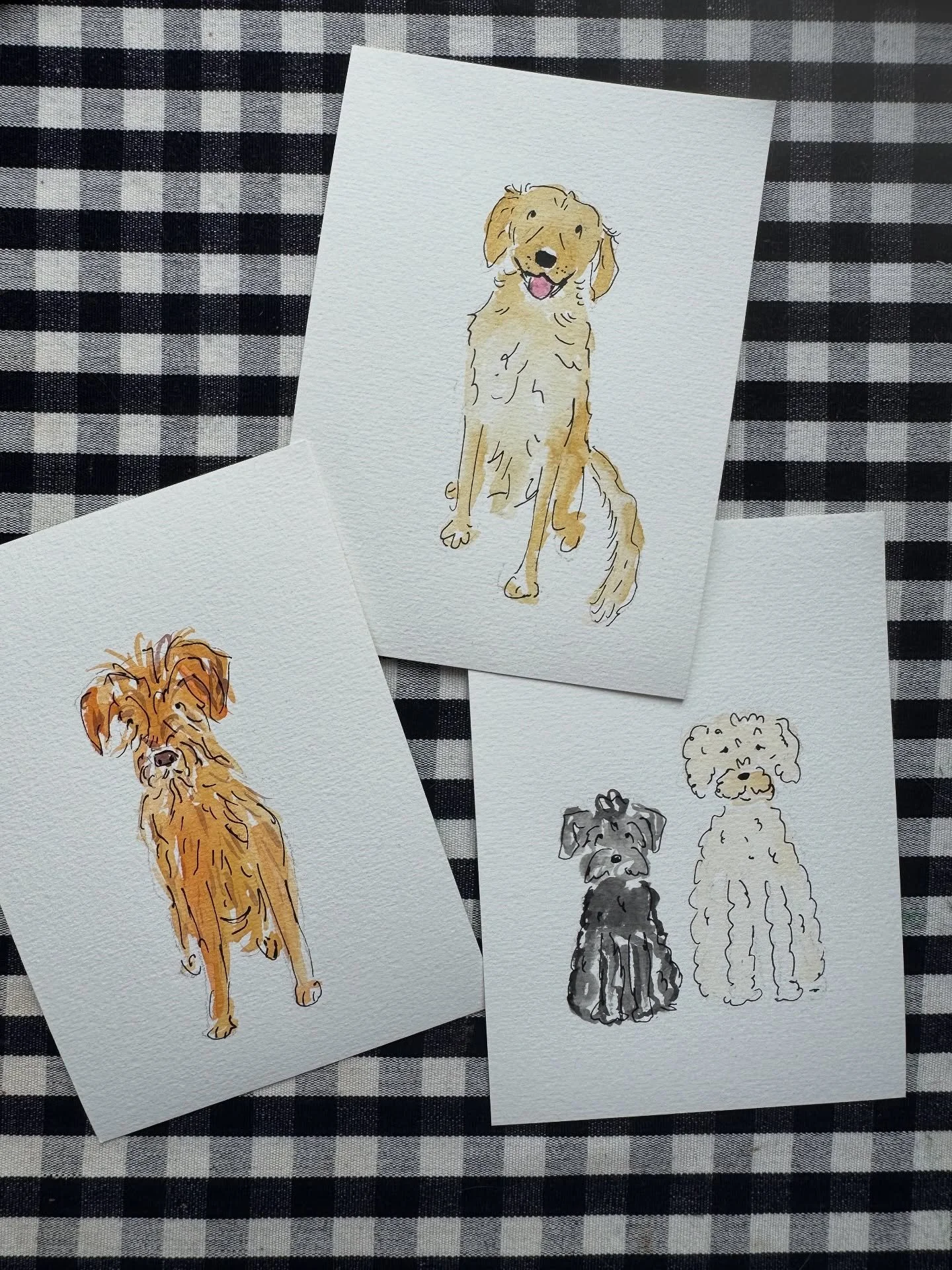 Dog Portraits are ✨ LIVE ✨ on my website!

I only have a limited number of commissions available ahead of Christmas - when they&rsquo;re gone they&rsquo;re gone.

Head to the &lsquo;Shop&rsquo; section of my website to buy (or link in stories).

Than