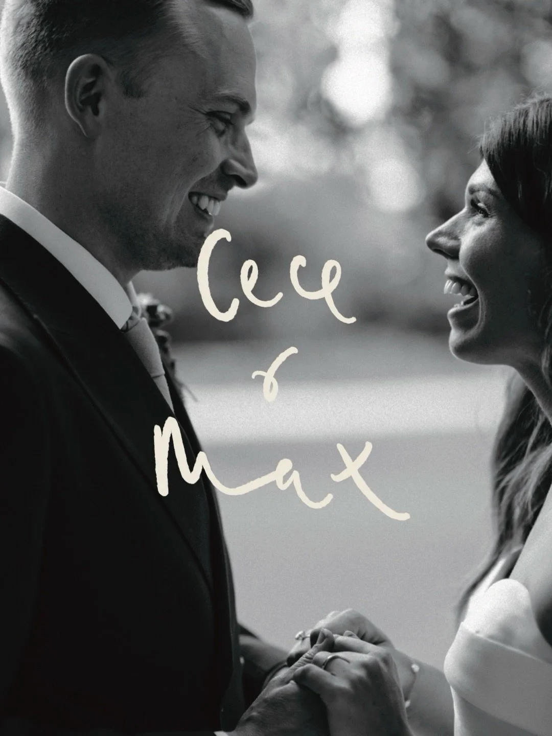 Not even the never ending rain could stop the joy pouring out of Cece &amp; Max&rsquo;s Italian wedding 💛

Cece &amp; Max LOVE Glastonbury, so they named their tables after all the different stages. I wrote each one in my signature script with littl