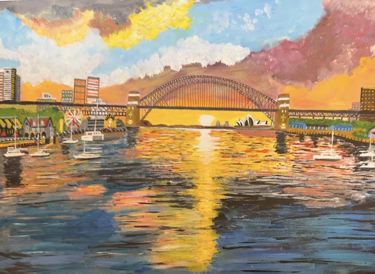 Sydney Harbour Foamboard Prints x2