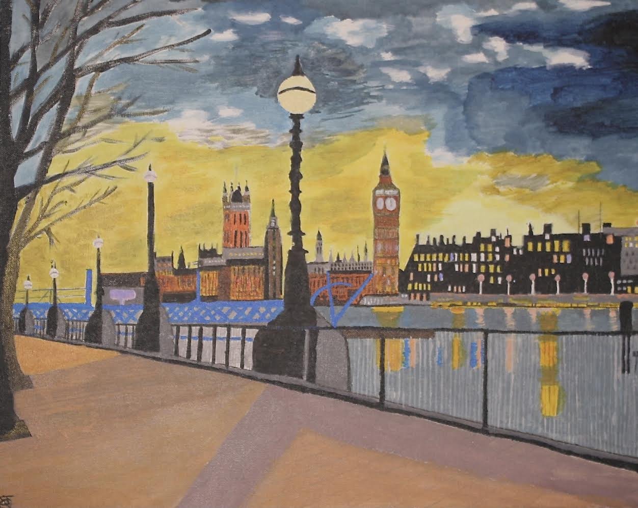 London Southbank MEGA Giclee Print