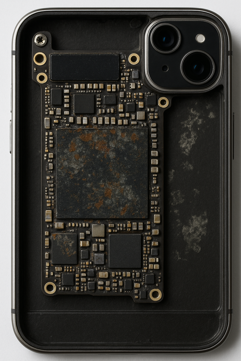 iPhone nat geworden, wat te doen!?