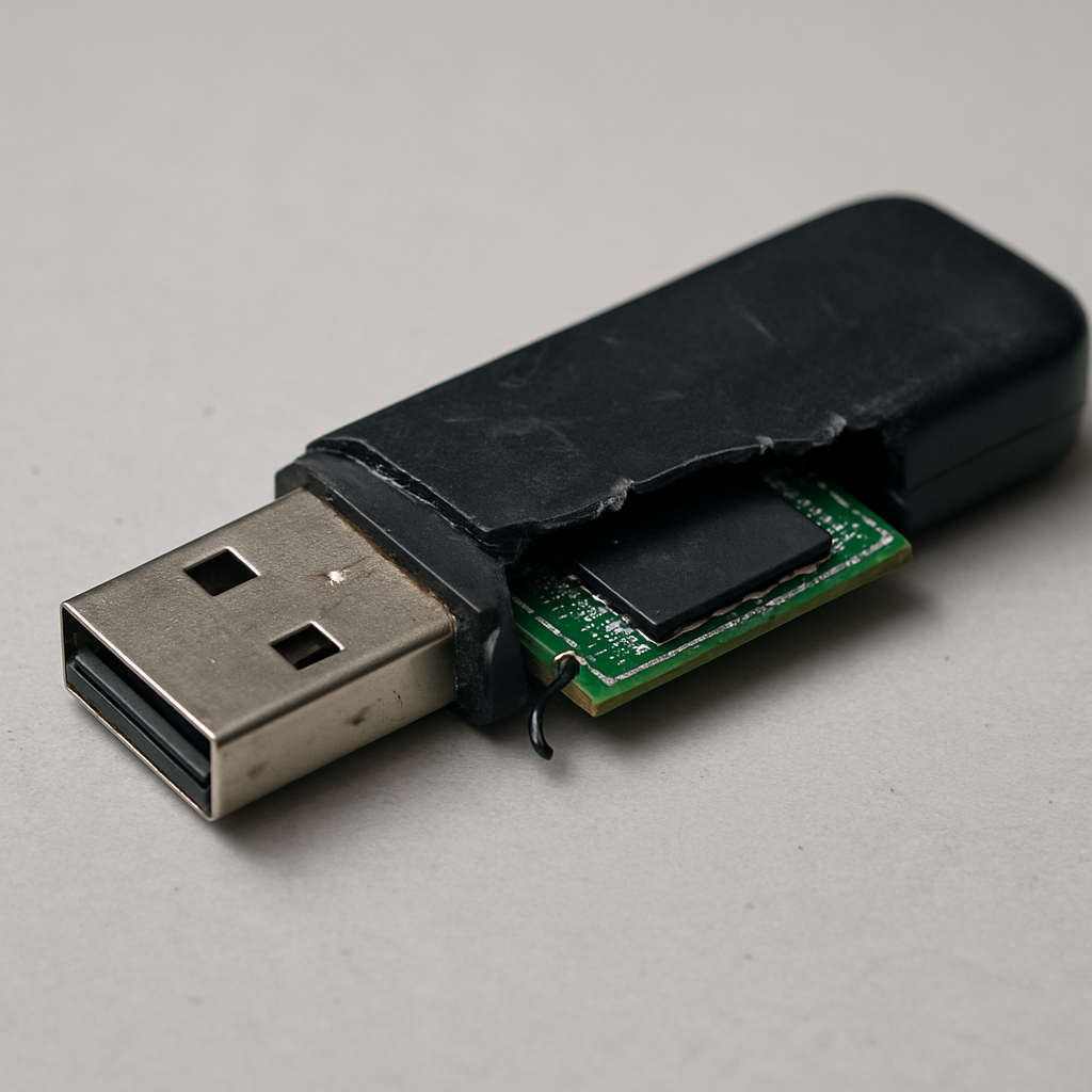 kapotte usb-stick