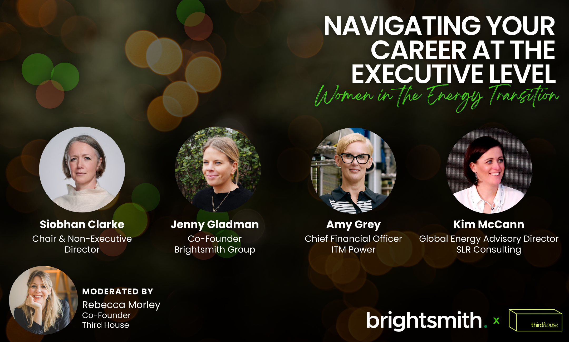 Navigating Your Career at the Executive Level - Panel & Networking Event for Women across the Energy Transition