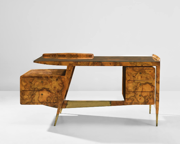 Gio Ponti Desk from Casa di Fantasia, Milan
circa 1951 Image © Phillips
