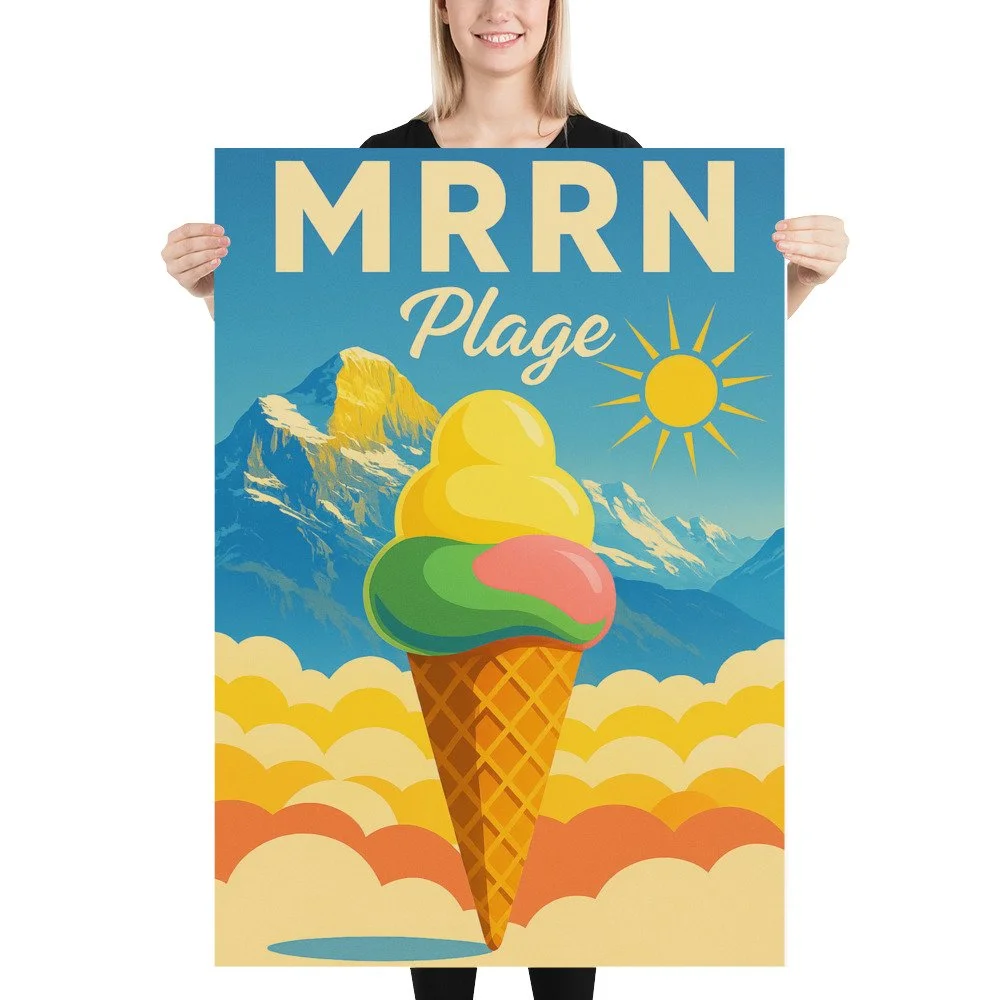 MRRN Plage: Glaçe.