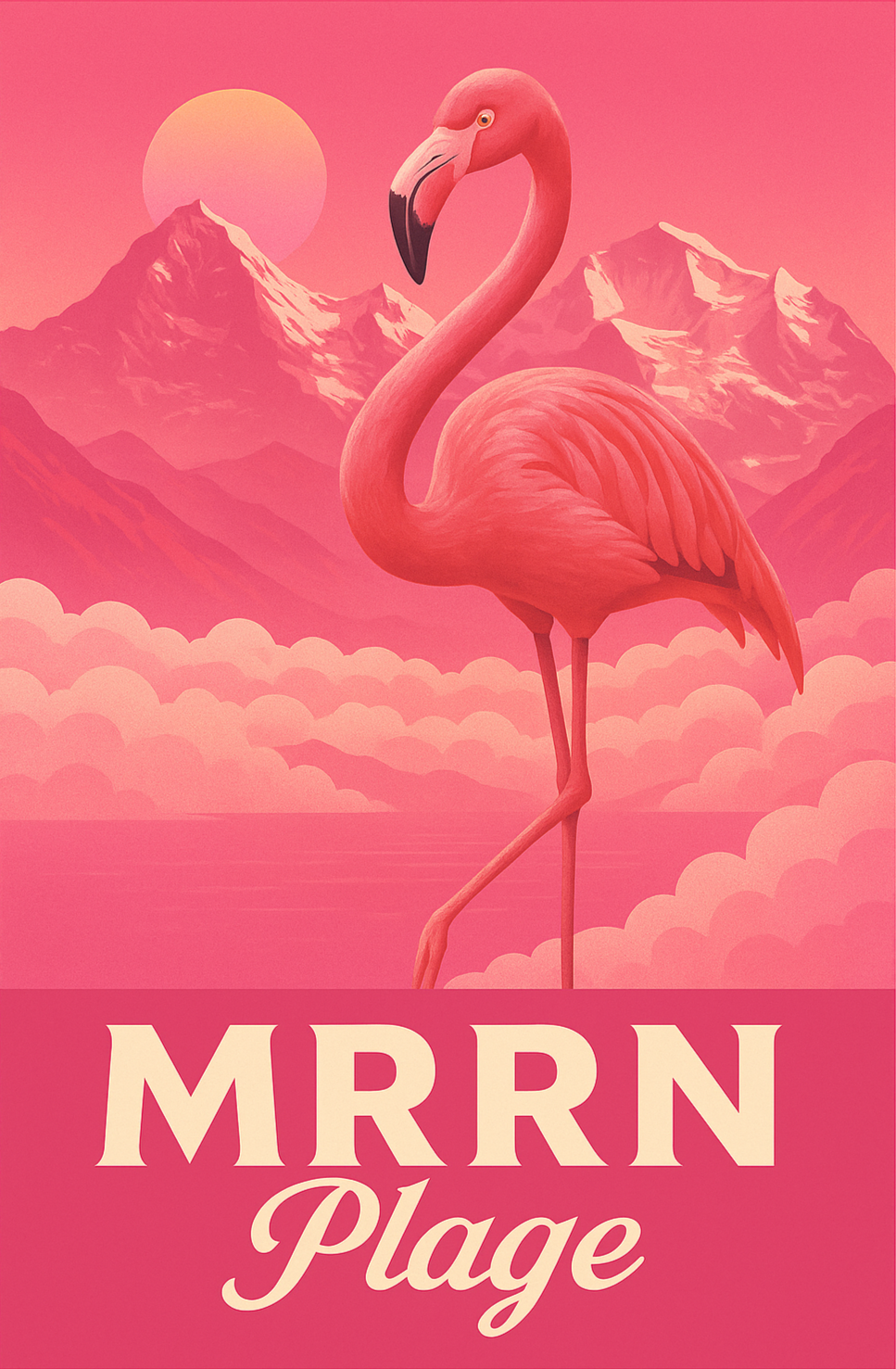 MRRN Plage: Flamingo.