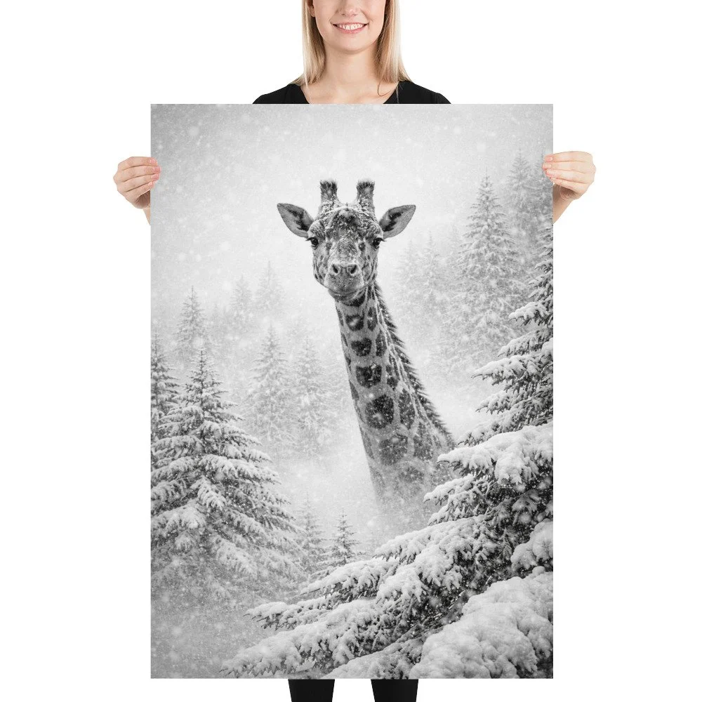 Creaturae Giraffe. 70 x 100.