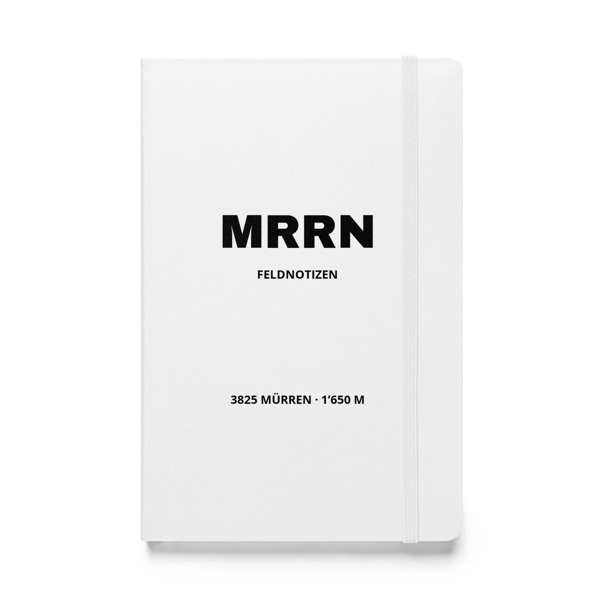 MRRN Feldnotizen – Hardcover – Weiss